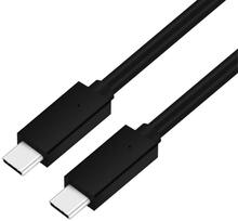 Kaabel USB-C Platinet PUCC5A2B, 2 m, must