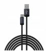 Kaabel USB-A/USB-C Devia Gracious EC649, 1 m, must