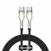 USB-C kaabel Baseus Cafule CATJK-D01, 2 m, must