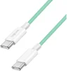 Kaabel USB-C LogiLink CU0346, 0,5 m, roheline