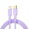 Kaabel USB-C/Lightning Wiwu YQ01, 1,2 m, lilla