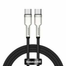 USB-C kaabel Baseus Cafule CATJK-D01, 2 m, must