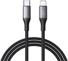 Kaabel USB-C/Lightning Joyroom S-A28, 30W, 2 m, must