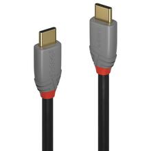 USB-C kaabel Lindy 36902, 1.5 m, antratsiit