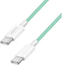 Kaabel USB-C LogiLink CU0346, 0,5 m, roheline