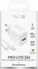 Laadija Puro PROLITE 10W koos USB-A/USB-C kaabliga, 1,2 m, valge