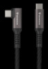 USB-C kaabel Genesis NVC-2218, 3 m, must