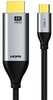 Kaabel USB-C/HDMI Cabletime 1.4, 3 m, 4K Ultra HD