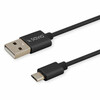 Kaabel USB-C/USB-A Savio CL-129, 2 m, must