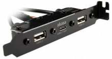 Adapter Akasa AK-CBUB53-40BK, 40 cm, must