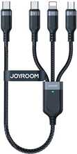 Mitmeotstarbeline kaabel Joyroom S-A18, 1.2 m, must