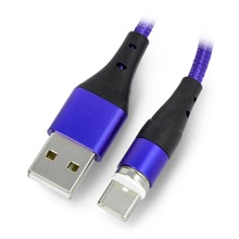 Kaabel USB-A/USB-C Akyga AK-USB-42, 1 m