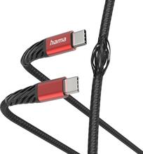 Kaabel USB-C Hama 00201542, 1,5 m, must