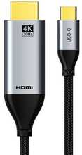 Kaabel USB-C/HDMI Cabletime 1.4, 3 m, 4K Ultra HD