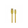 Kaabel USB-A/USB-C WK-DESIGN WDC-161, 1 m, kuldne