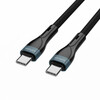 Kaabel USB-C 4smarts PremiumCord, 1 m, must