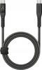 Kaabel USB-C Energea Flow CBL-DFLCC-BLK150M, 1.5 m, must, 240W, 5A PD
