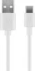 Kaabel USB-C Goobay, 1 m, valge