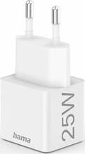 Adapter USB-C Hama 00201652, 25 W, valge