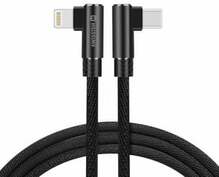 Juhe USB-C/Lightning Swissten, 1,2 m, must