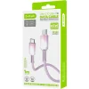 Kaabel USB-C D-Fruit DF162, 1 m, 65 W, lilla