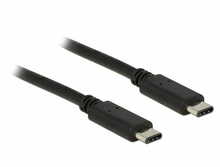 Kaabel USB-C Delock 83672, 0,5 m, must