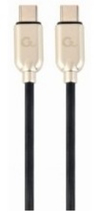 Kaabel USB-C Gembird CC-USB2PD60-CMCM-1M, 1 m, must