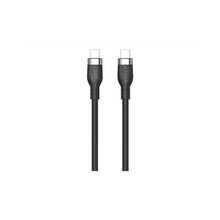 Kaabel USB-C Hyper 1M Silicone, 1 m, must