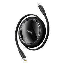 Kaabel USB-C/Lightning Baseus Free2Pull, 1 m, must
