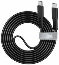 USB-C kaabel Rivacase PS6005 BK12, 1,2 m, must