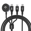 Kaabel USB-C/Lightning Dudao A12Max+, 1,2 m, must