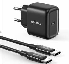 Laadija USB-C Ugreen CD250, 25W, must