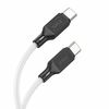 Kaabel USB-C Hoco X90, 1 m, 60 W, valge