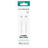 Kaabel USB-C/Lightning Vivanco 62227, 0,5 m, valge