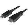 Kaabel USB-C/Micro-B StarTech, 0.5 m, must
