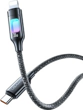 Kaabel USB-C/Lightning USAMS TC Series SJ749, 1,2 m, tume