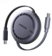 Kaabel USB-C Ugreen L531, PD 100W, 1 m, must