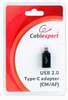 Adapter Gembird A-USB2-CMAF-01, USB 2.0 Type-C to Type-A, must