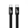 Kaabel USB-C TB, 1 m, 60 W, must