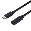 Kaabel USB-C Unitek C14086BK-1M, 1 m, must