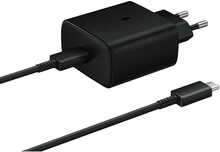 Laadija Samsung EP-TA845, 45W koos USB-C kaabliga EP-DW767JWE, 1,8 m, must