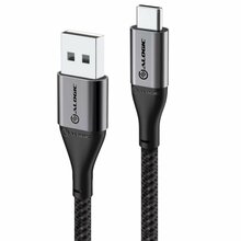 Kaabel USB-A/USB-C ALOGIC ULCA2030-SGR, 0,3 m, hall