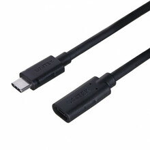 Kaabel USB-C Unitek C14086BK-1M, 1 m, must