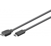 USB-C/micro-B kaabel Goobay 67995, 0,6 m, akaatsia