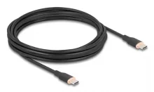 Kaabel USB-C Delock 81240, 4 m, 60W, must