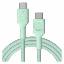Kaabel USB-C Green Cell PowerStream, 2 m, 100 W kiire laadimine, roheline