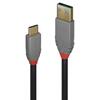 Kaabel USB3.2 A-C Lindy 36911, 1 m, must