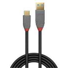 Kaabel USB-C/USB-A Lindy 36888, 3 m, antratsiit