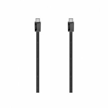 USB-C kaabel Hama 002006480000, 0,75 m, must