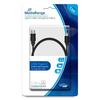 Kaabel USB-A/USB-C MediaRange MRCS160, 1,2 m, must
